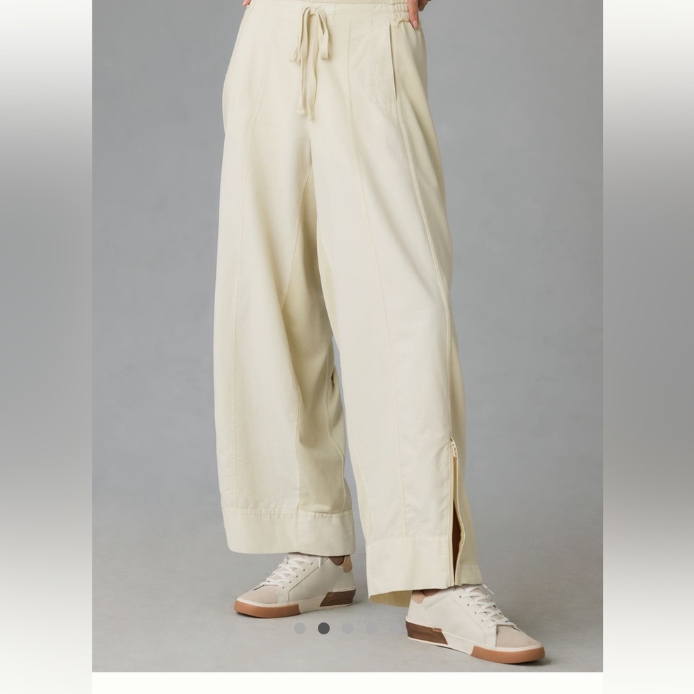 New: Anthropology Daily Practice Wide Leg Pants